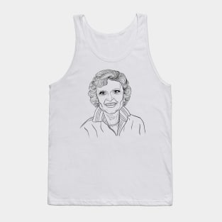 Betty White Tank Top